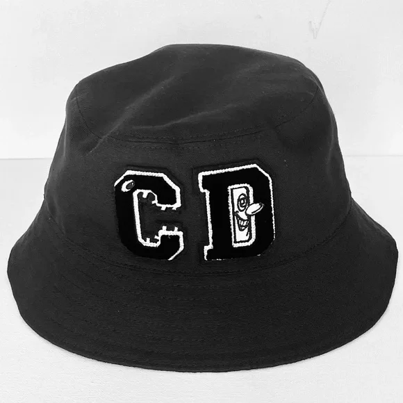 NEVER WORN DIOR x KENNY SCHARF MENS CD LOGO EMBROIDERED BUCKET HAT COTTON LG - Picture 3 of 14